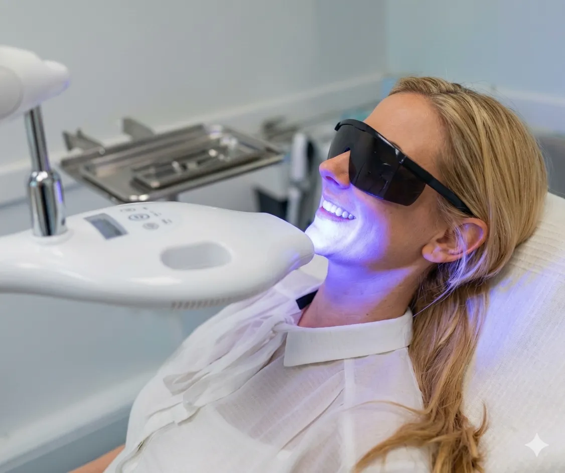 Process of Teeth Whitening